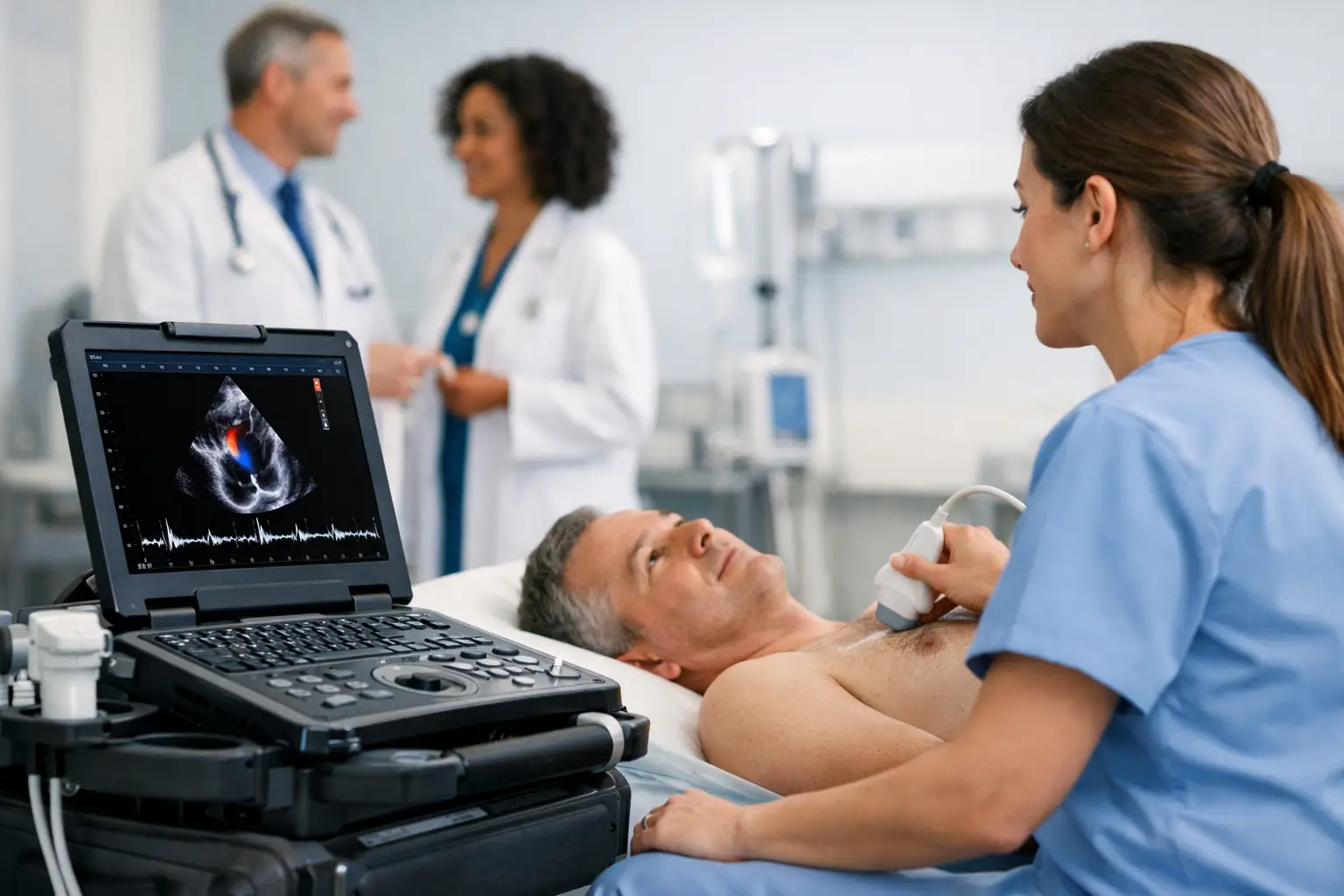 Mobile Echocardiogram Service for Clinics